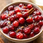 Thanksgiving Cranberry Sauce With Maple Syrup