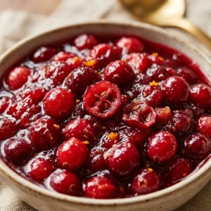 Thanksgiving Cranberry Sauce With No Sugar Added