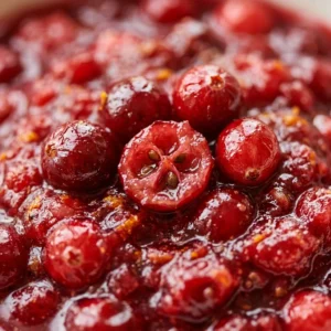 Thanksgiving Cranberry Sauce With No Sugar Added