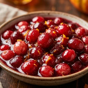Thanksgiving Cranberry Sauce With Orange Juice