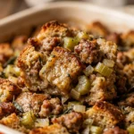 Thanksgiving Dump And Bake Stuffing 3 Ingredient No Fail