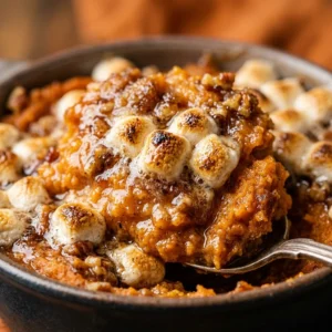 Thanksgiving Dump And Bake Sweet Potato Casserole 3 Ingredient