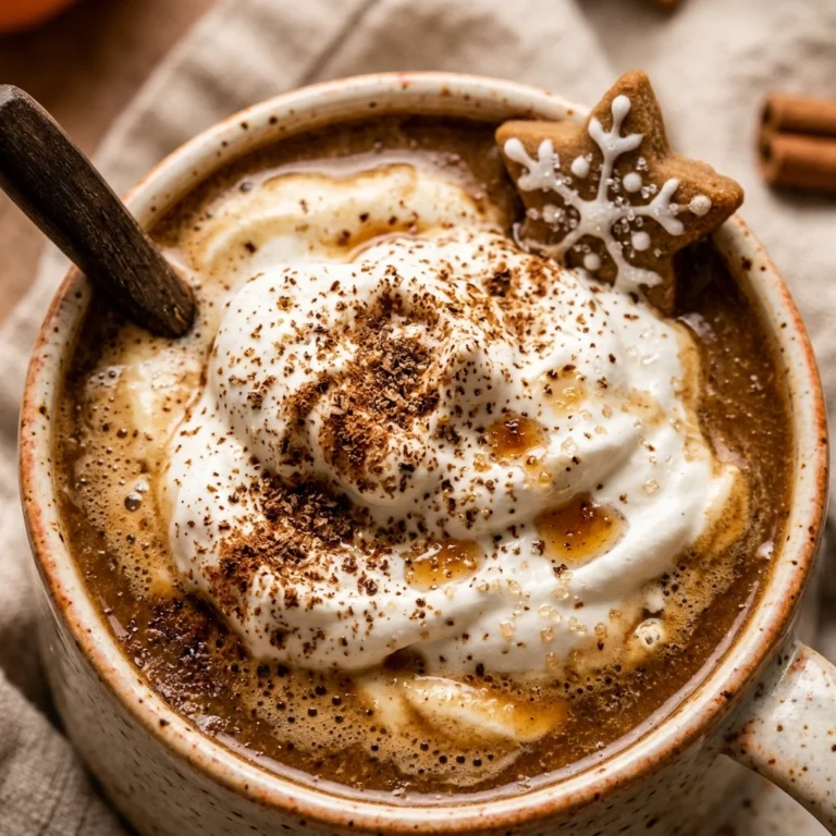 Thanksgiving Gingerbread Drink Nonalcoholic Boozy Easy Holiday Cozy