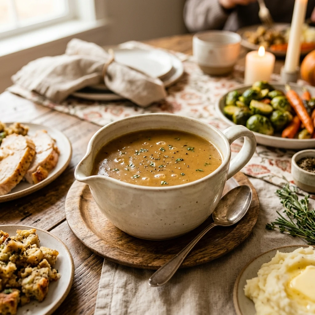 Thanksgiving Gravy No Drippings 5 Minute No Fail