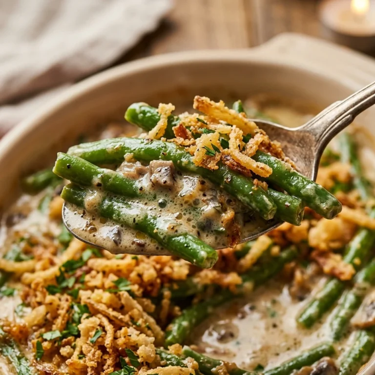 Thanksgiving Green Bean Casserole Make Ahead No Fail Family
