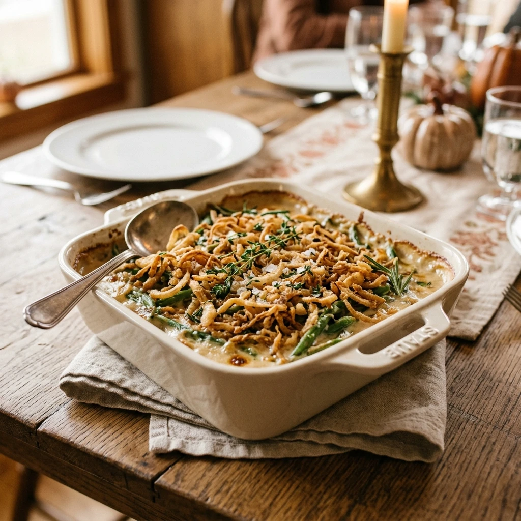 Thanksgiving Green Bean Casserole Make Ahead No Fail Family