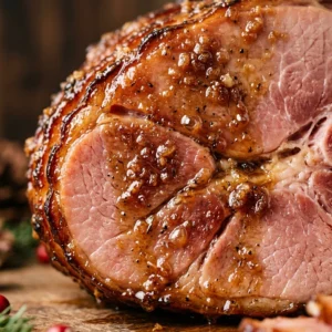 Thanksgiving Ham Glazed Brown Sugar 3 Ingredient