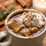 Thanksgiving Hot Chocolate Drink Nonalcoholic Boozy Easy Holiday Cozy