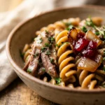 Thanksgiving Leftover Turkey Pasta