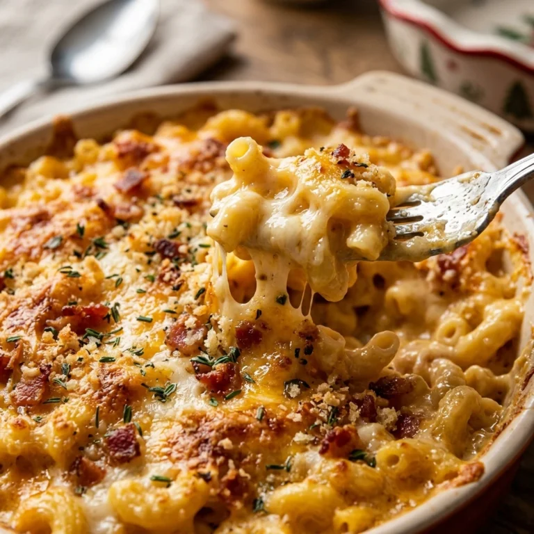 Thanksgiving Mac And Cheese Creamy Baked Feeds 12
