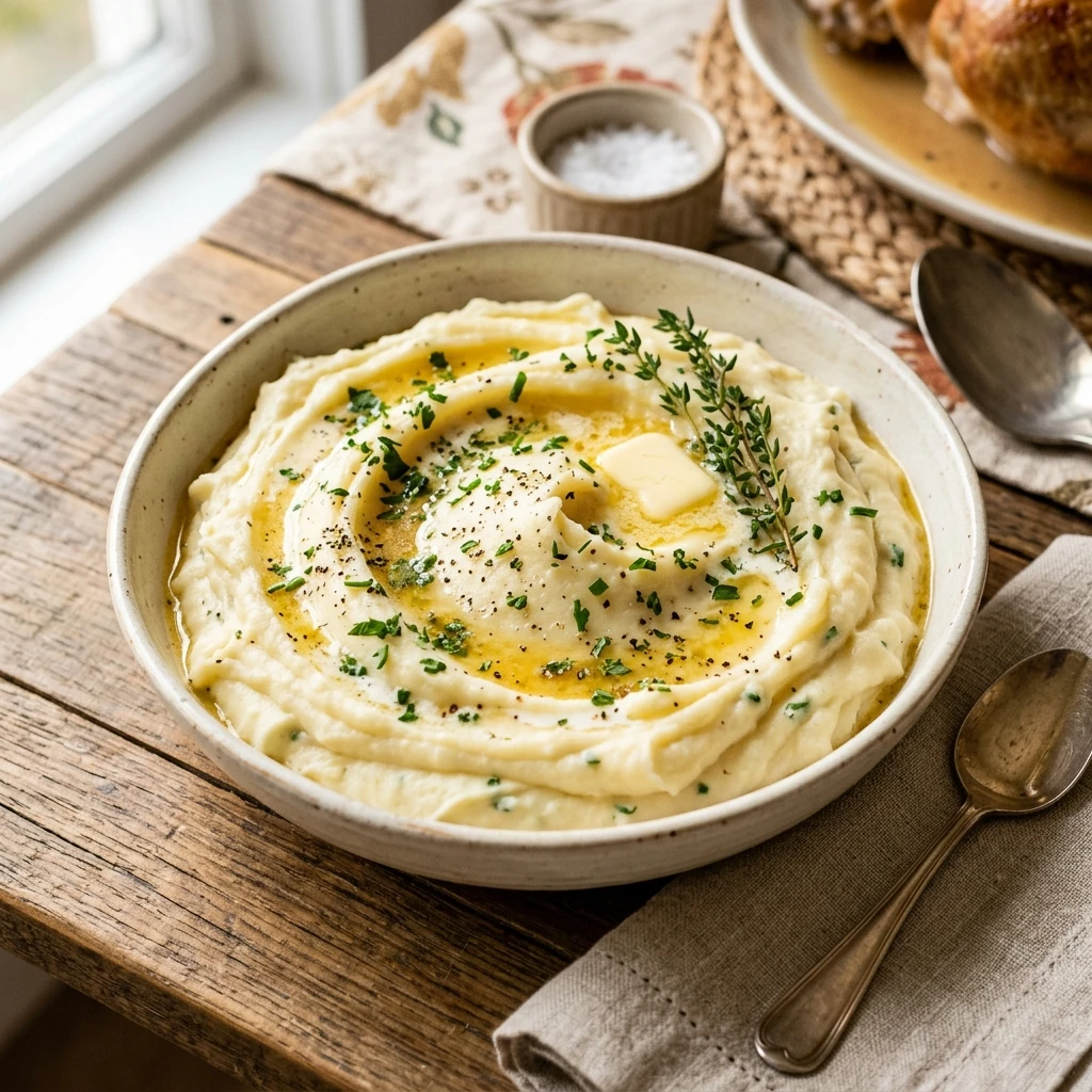 Thanksgiving Mashed Potatoes Creamy Make Ahead