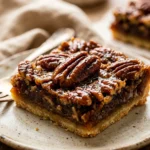 Thanksgiving Pecan Pie Bars Easy No Rolling