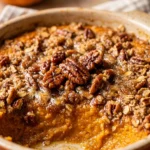 Thanksgiving Pumpkin Casserole With Brown Sugar Make Ahead