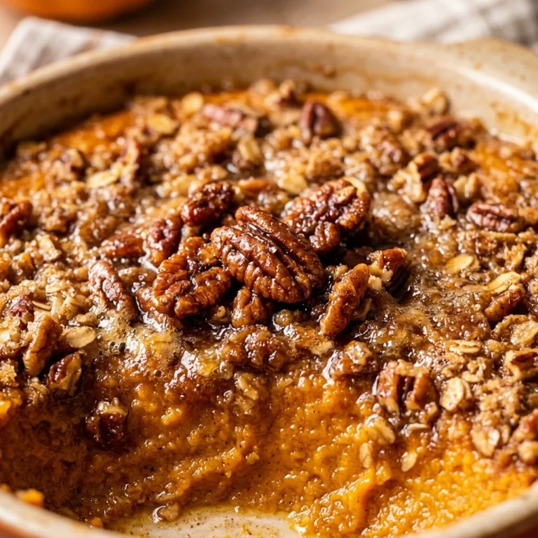 Thanksgiving Pumpkin Casserole With Brown Sugar Make Ahead