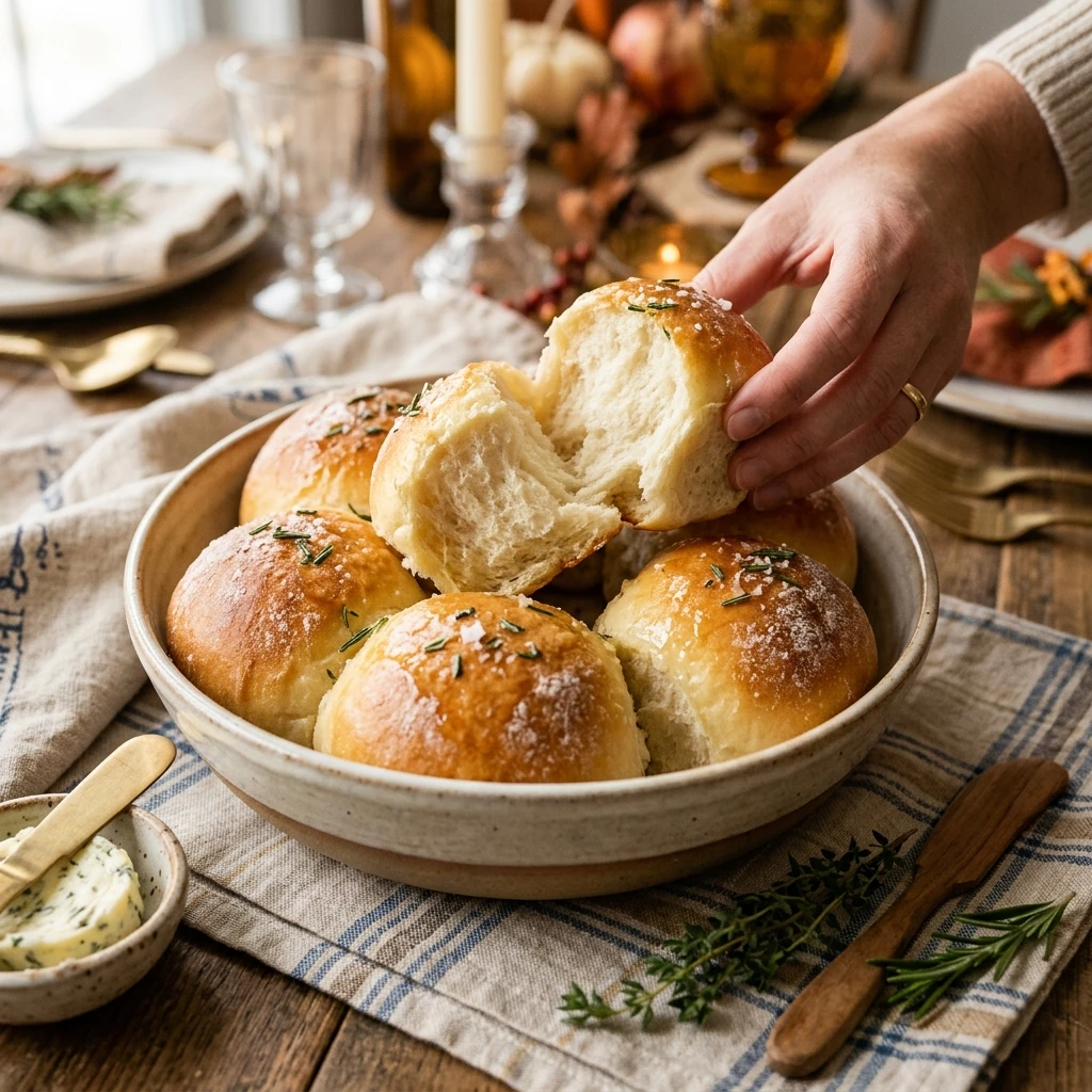 Thanksgiving Rolls Fluffy No Knead Make Ahead