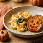 Toddler Approved Halloween Dinner - No Scary Stuff