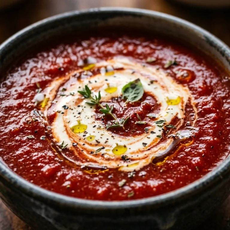 Vampire Blood Tomato Soup Halloween Creamy