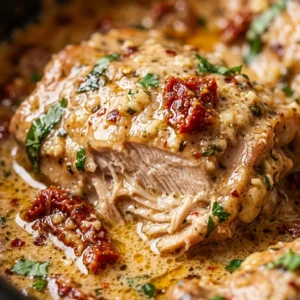 Viral Marry Me Chicken High Protein Crockpot
