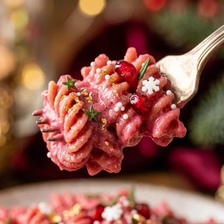 Viral Pink Barbie Pasta (Christmas Edition)