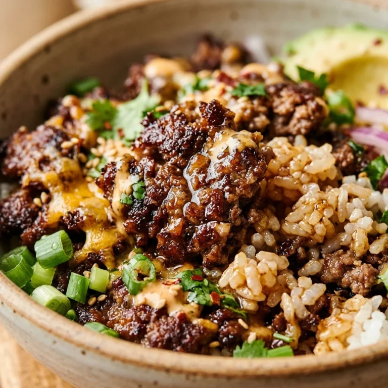Viral Smash Burger Bowls Extra Crispy Beef Rice TikTok Famous Healthy
