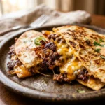 Viral Smash Burger Quesadilla Extra Crispy Beef Cheese TikTok Famous