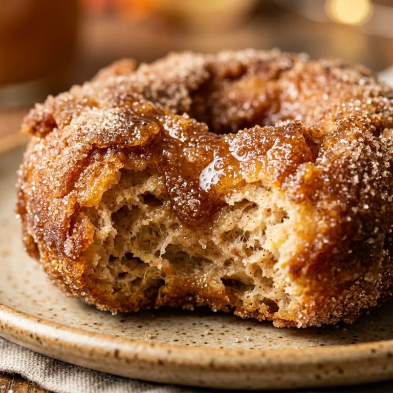 Viral Smashed Apple Cider Donuts Fall Crispy