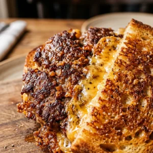 Viral Smashed Burger Grilled Cheese Extra Crispy Beef TikTok Famous