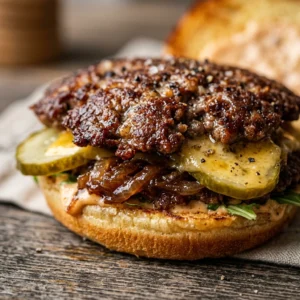 Viral Smashed Burger Sliders Extra Crispy Beef Onion TikTok Famous