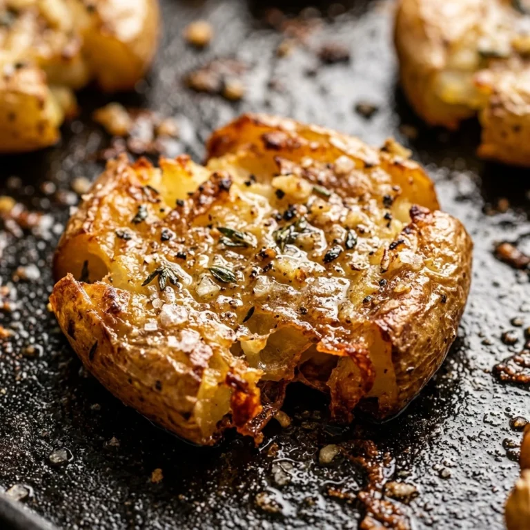 Viral Smashed Potatoes Blackstone Griddle Crispy
