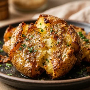 Viral Smashed Potatoes Crispy Air Fryer No Fail