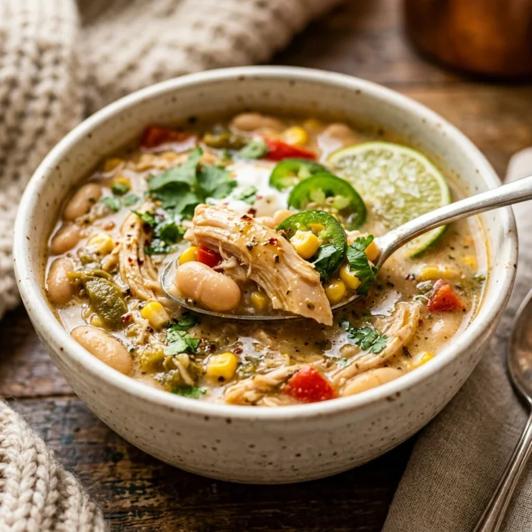 White Chicken Chili Cold Weather Fix