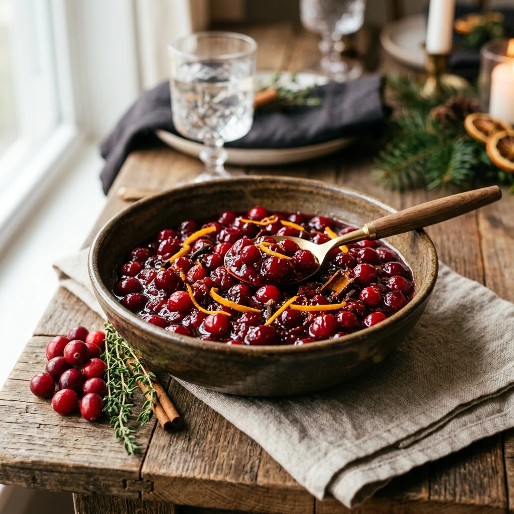 Whole Berry Cranberry Sauce Chunky Style