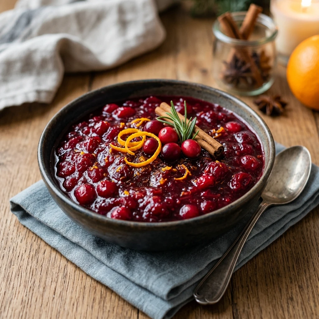 Winter Cranberry Sauce No Fail With Leftover Cranberries