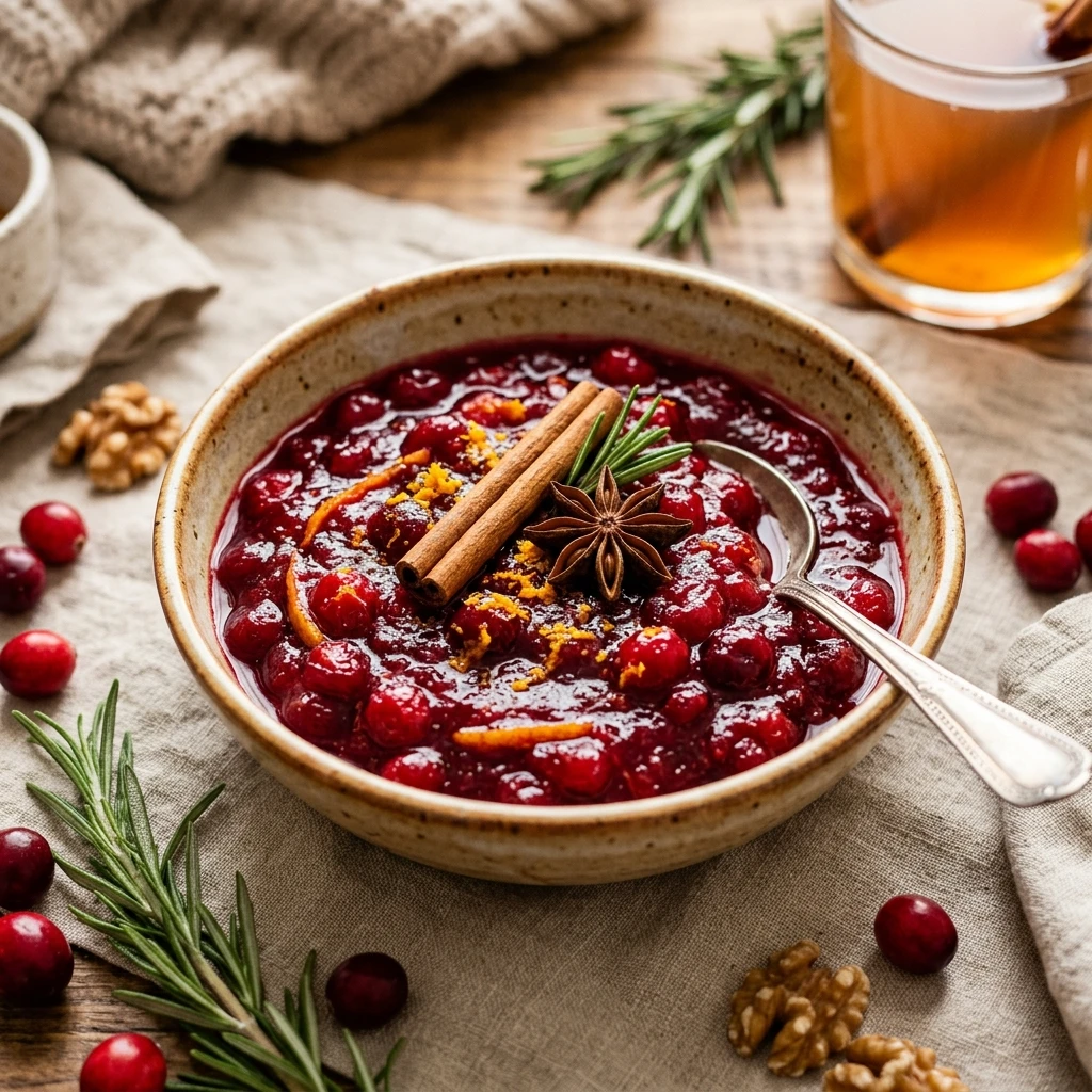 Winter Cranberry Sauce No Fail With Leftover Cranberries