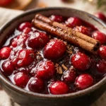 Winter Cranberry Sauce With Maple And Cinnamon