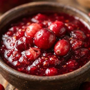 Winter Cranberry Sauce With No Sugar Added Healthy