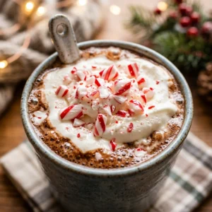Winter Peppermint Drink Easy Cozy Holiday Drink