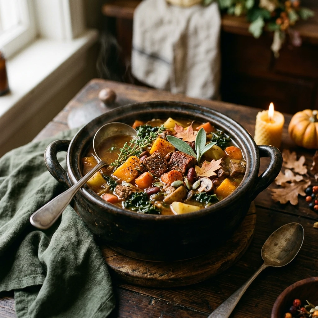 Witch Brew Stew Halloween Cozy One-Pot Fall