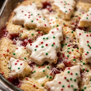【entity-Little Debbie¦canonical_name=Little Debbie】 Christmas Tree Cake Poke Dump Cake Easy 3 Ingredient